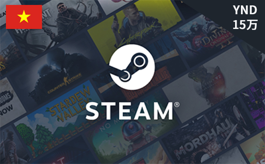 Steam充值卡-15万越南盾