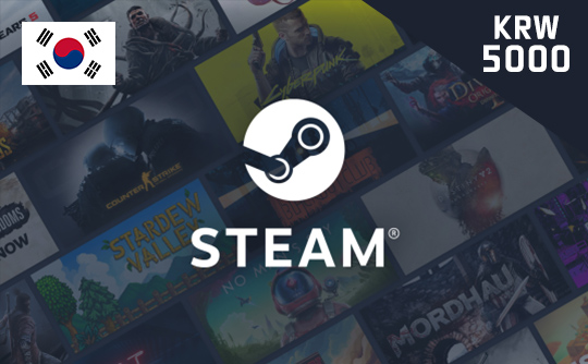 Steam充值卡-5000韩元