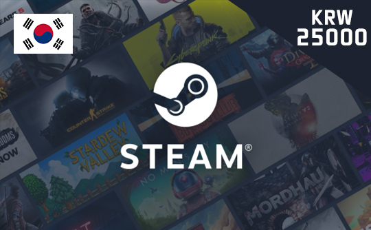 Steam充值卡-25000韩元