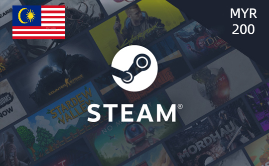 Steam充值卡-200马来西亚林吉特