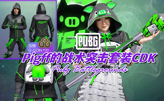 PUBG Pigff的战术突击套装（CDK）