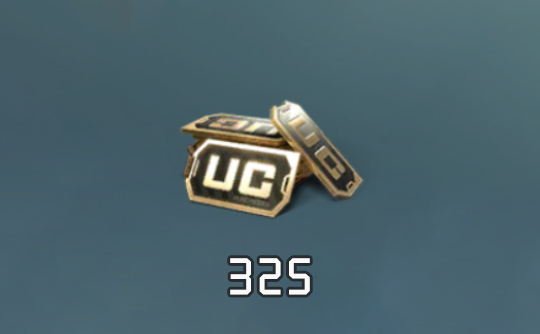 325 UC（国际服）id直充无需账密 绝地求生手游 刺激战场PUBG MOBILE