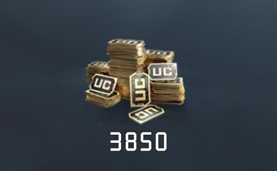 3850 UC（国际服）id直充无需账密 绝地求生手游 刺激战场PUBG MOBILE