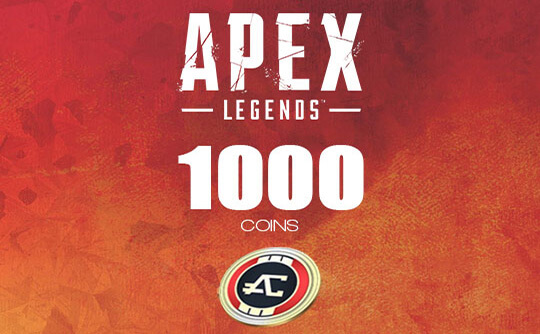 Apex英雄1000硬币（Origin平台Apex 1000硬币CDK）