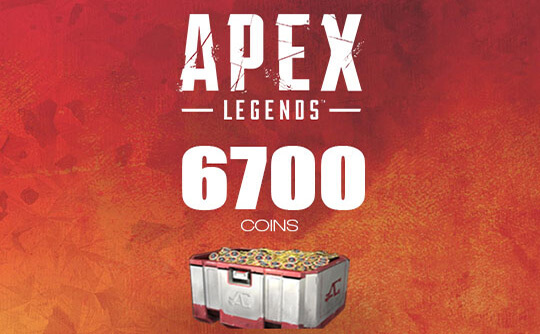 Apex英雄6700硬币（Origin平台Apex 6700硬币CDK）
