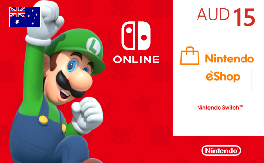 Nintendo eShop 15澳元充值卡/礼品卡