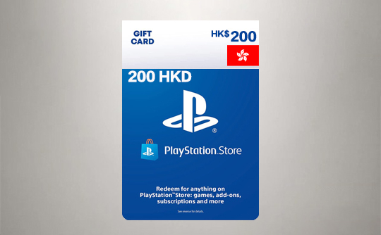 PSN 200港币充值卡/礼品卡/PlayStation