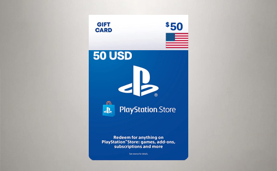 50美金 PSN充值卡/礼品卡/PlayStation