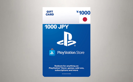 PSN 1000円充值卡/礼品卡/PlayStation