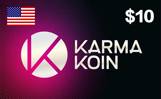 10美金 Karma Koin礼品卡/充值卡