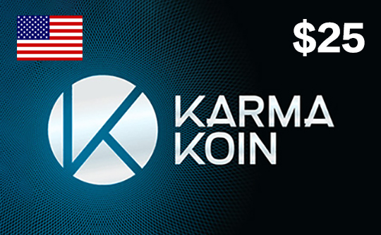 25美金 Karma Koin礼品卡/充值卡
