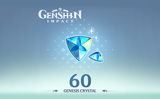 60创世结晶（国际服）ID直充 原神Genshin Impact