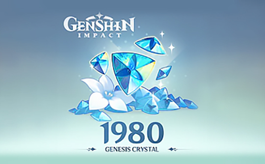 1980创世结晶（国际服）ID直充 原神Genshin Impact