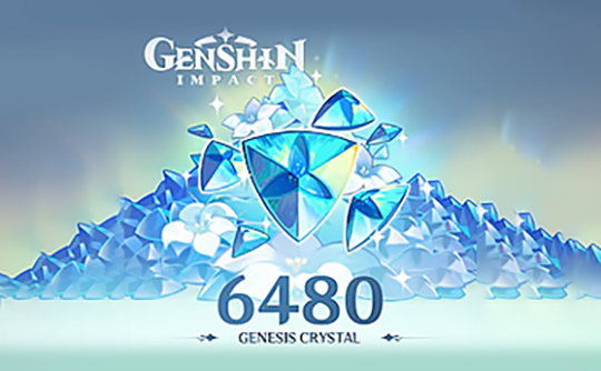 6480创世结晶（国际服）上号代充 原神Genshin Impact
