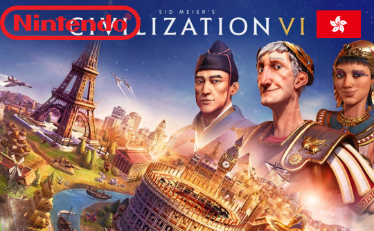 文明6 eshop中国香港区兑换码 NS 任天堂 switch Sid Meier's Civilization 6