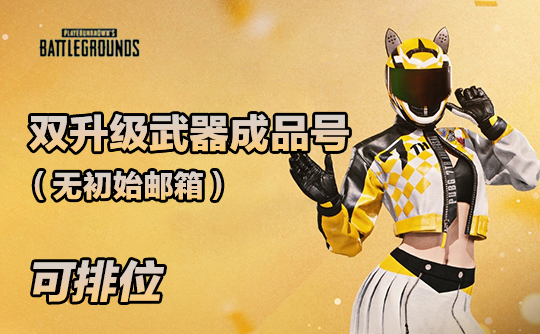 【竞技排位号】双升级武器成品号(无初始邮箱)